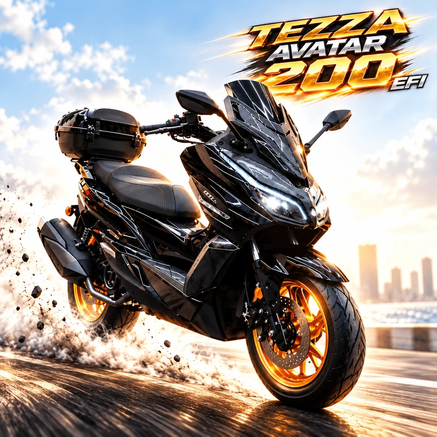 Скутер TEZZA AVATAR 200 с ABS, 2026